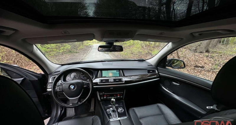 BMW 5GT cena 69777 przebieg: 98000, rok produkcji 2011 z Trzebnica małe 781